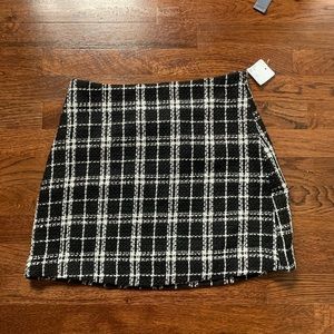 Plaid Mini Skirt